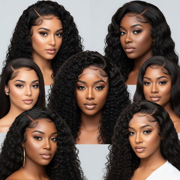 natural kink & curl: glueless 6x4 hd lace wig 100% human hair