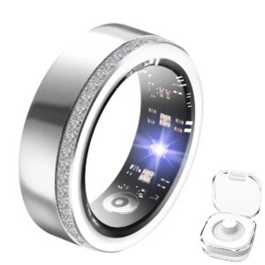 Pro Titanium Smart Ring – Advanced Sleep, Heart Rate & Fertility Monitor