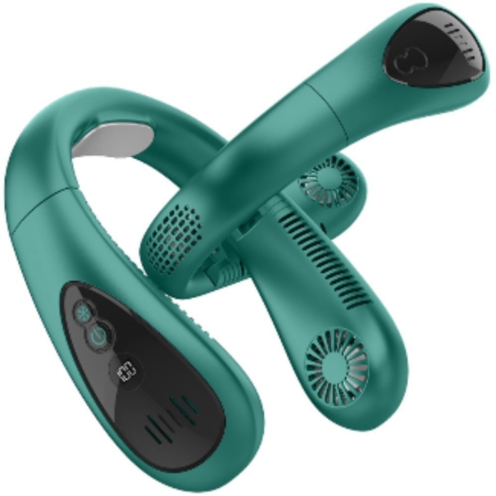 Portable Neck Fan USB Rechargeable Folding Personal Fan with Adjustable Angle and Multiple Speed Settings - Image 9