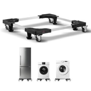 Adjustable Appliance Dolly Base with Wheels for Refrigerator Washing Machine and Dryer