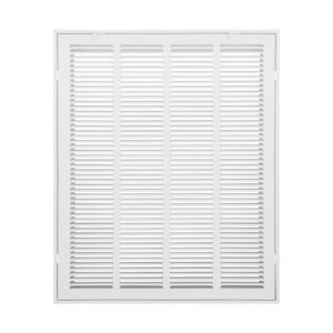 AirFlow Return Air Vent Cover 20×25 – Steel HVAC Grille (White)