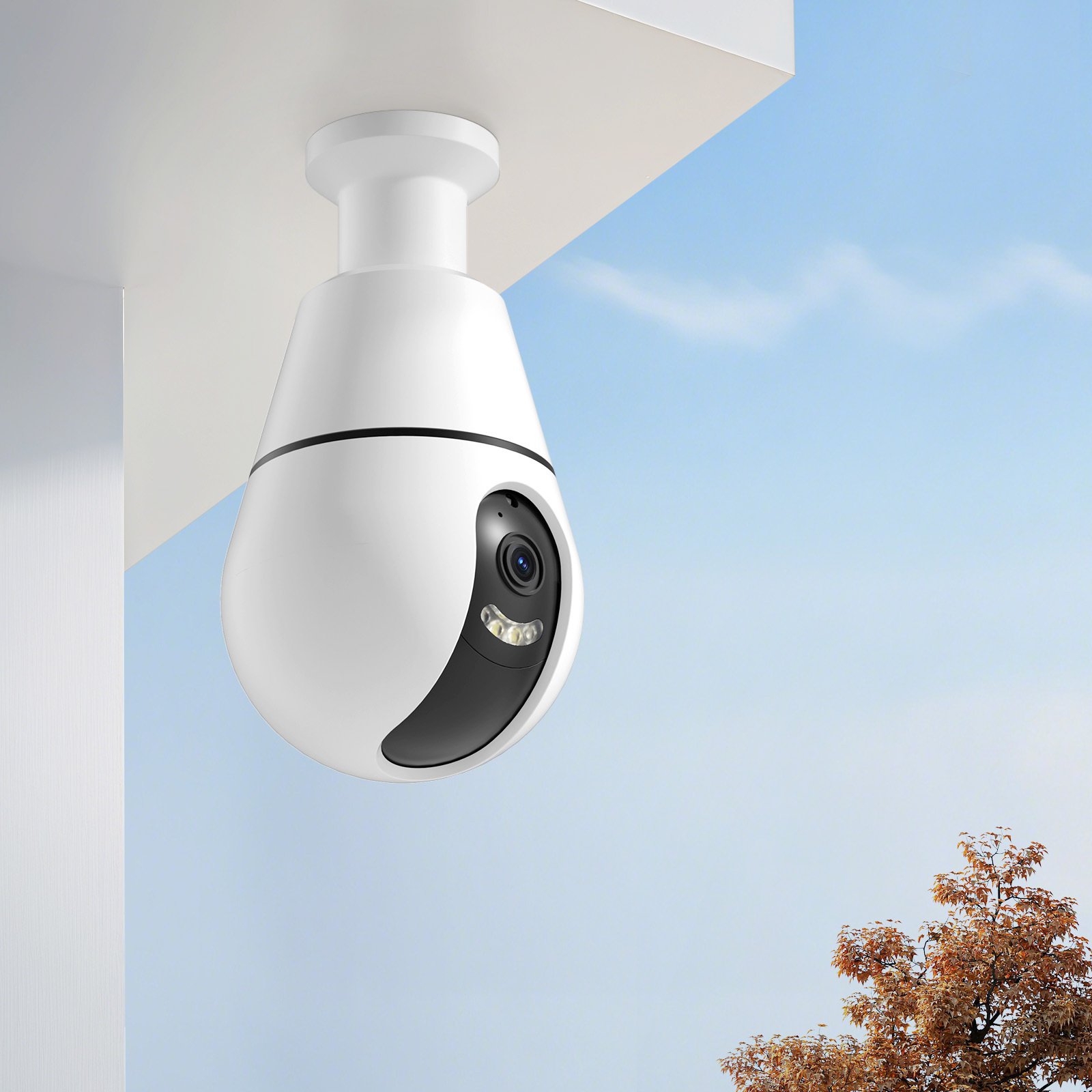 360° WiFi Light Bulb Security Camera – Indoor Smart Camera - Image 2