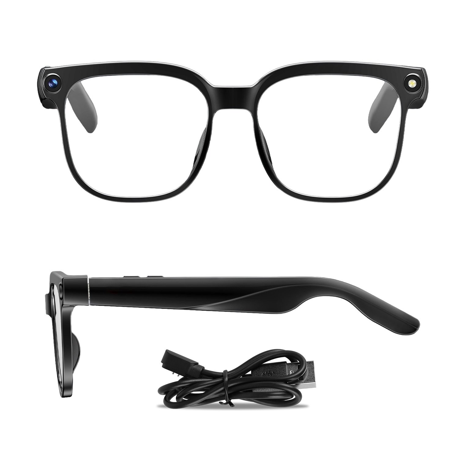 Smart Audio Glasses with Camera – Bluetooth Wearable Eyewear