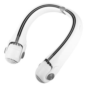 Portable Neck Fan USB Rechargeable Hands-Free Personal Fan with Adjustable Angle and 3 Speed Settings